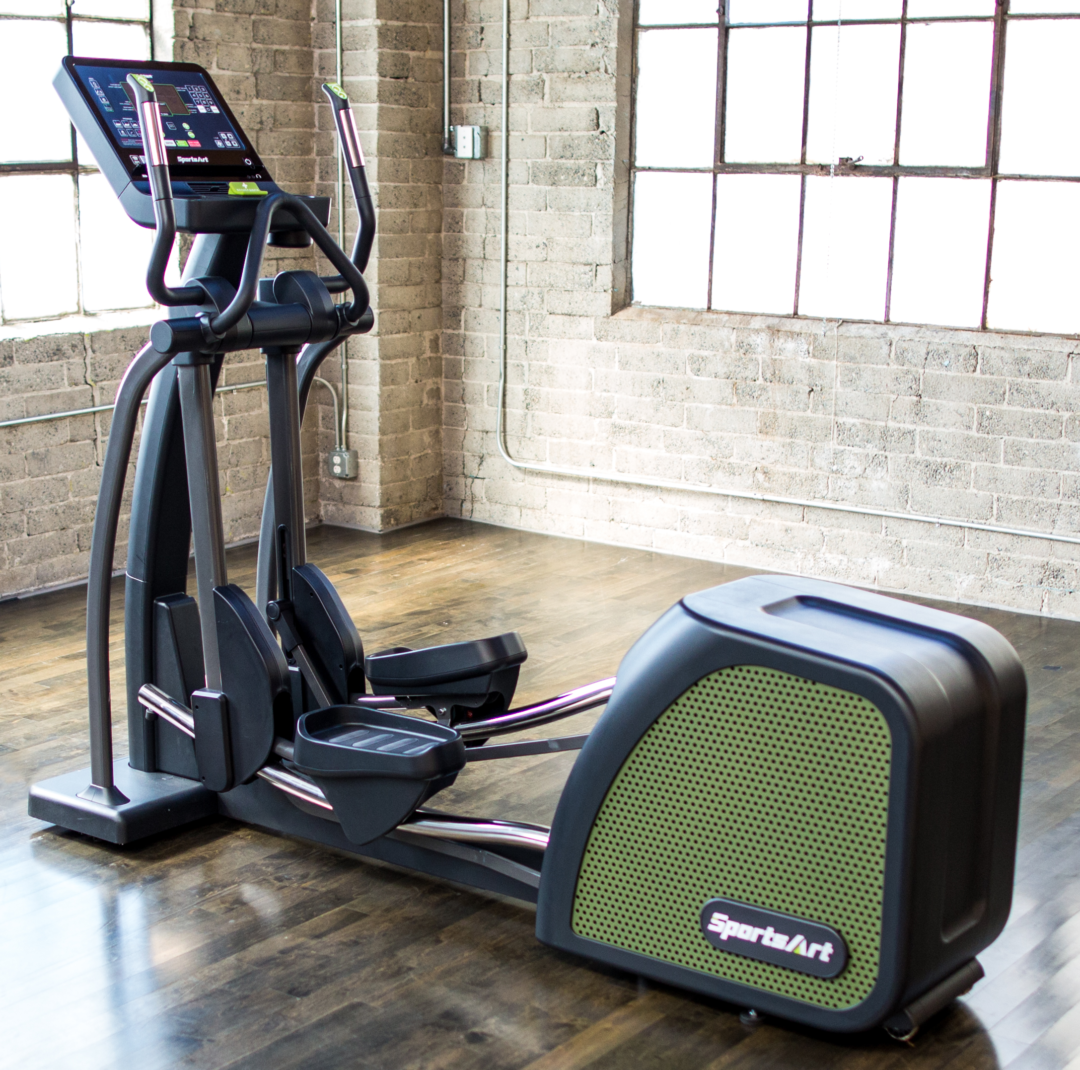 SportsArt Full Commercial Elliptical | The Green Microgym: Electricity ...