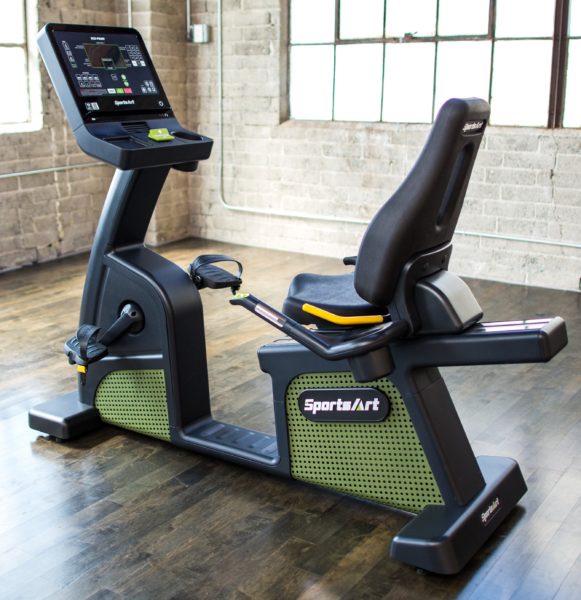 SportsArt Full Commercial Recumbent | The Green Microgym: Electricity ...