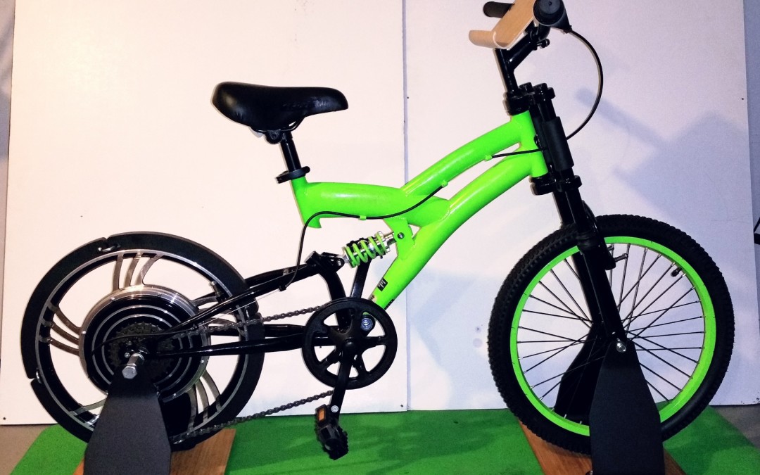 Green Read Ride Features Kids Bike Generator